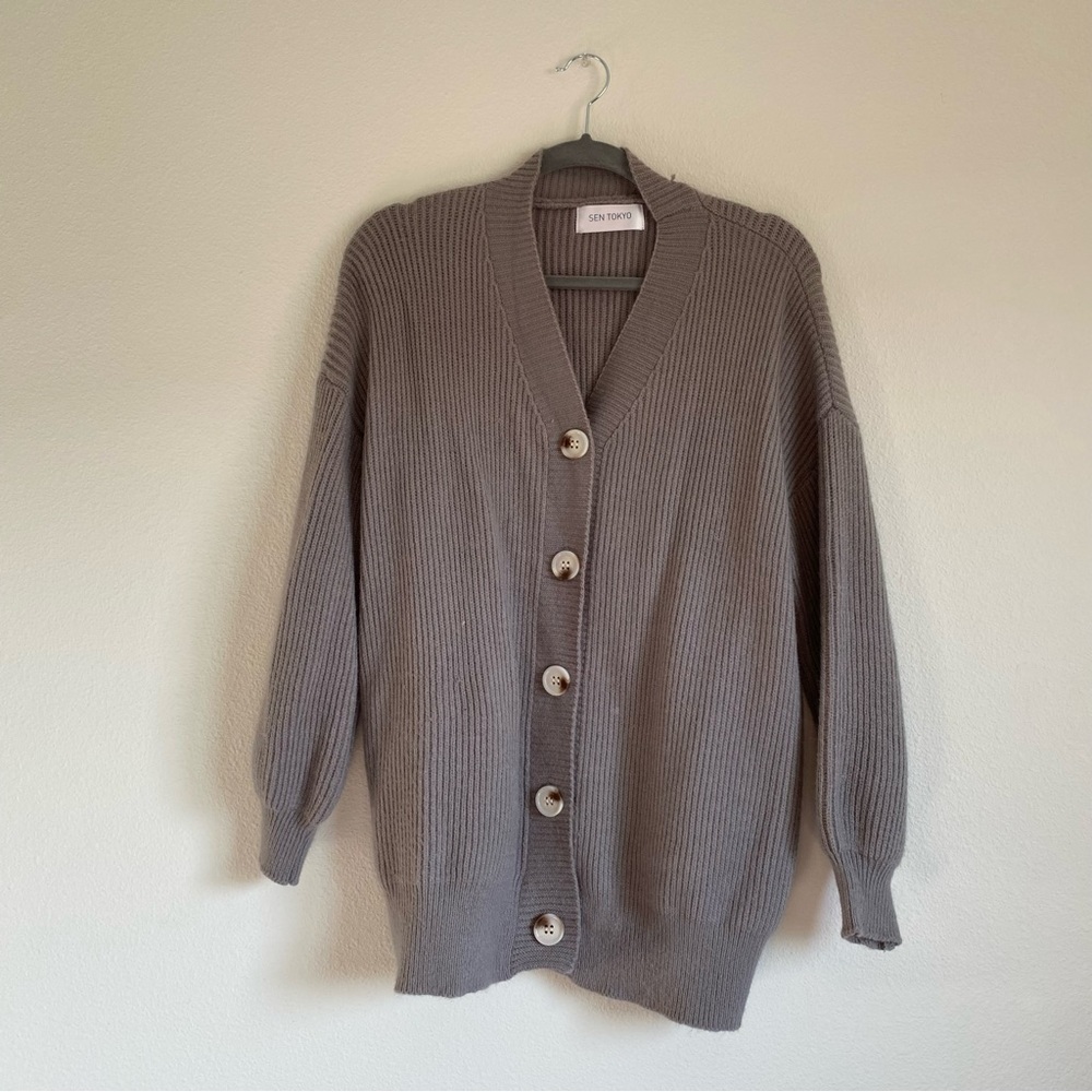 Sen Tokyo Drop Shoulder Knit Cardigan